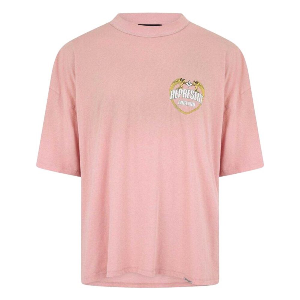 Represent Mens Angel Oversized T-Shirt / Quartz